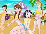 Jeu Beach-volley: Princesses vs Monster High