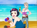 Jouer gratuitement à Les Princesses nettoient la plage